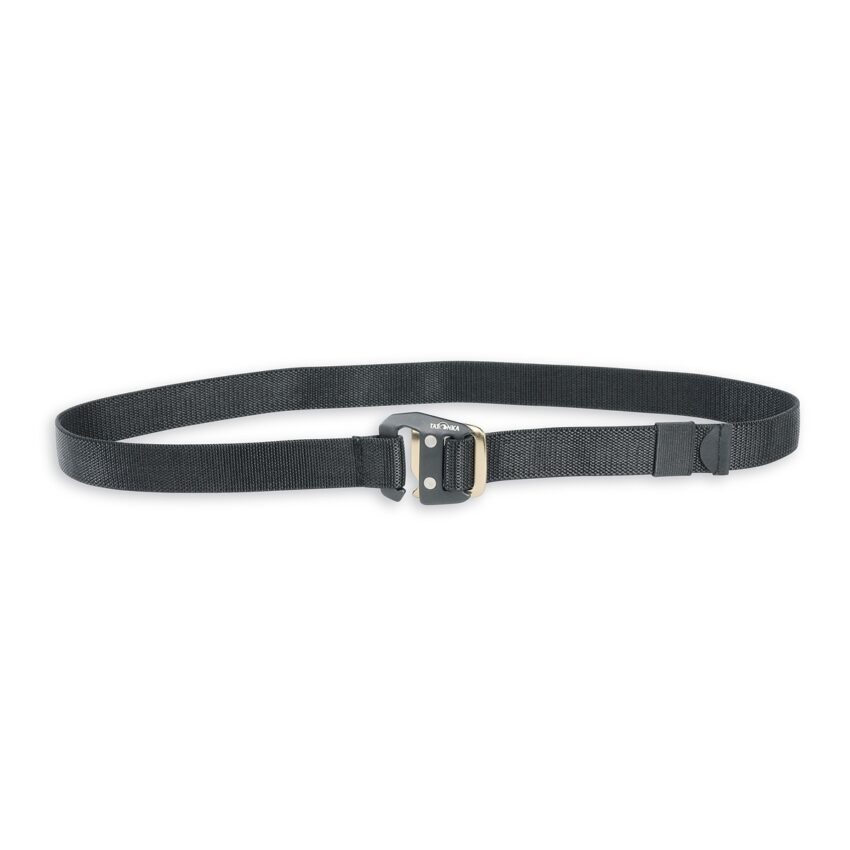 STRETCH BELT - Ceinture élastique Tatonka avec fermeture à crochet - 25 mm - Noir