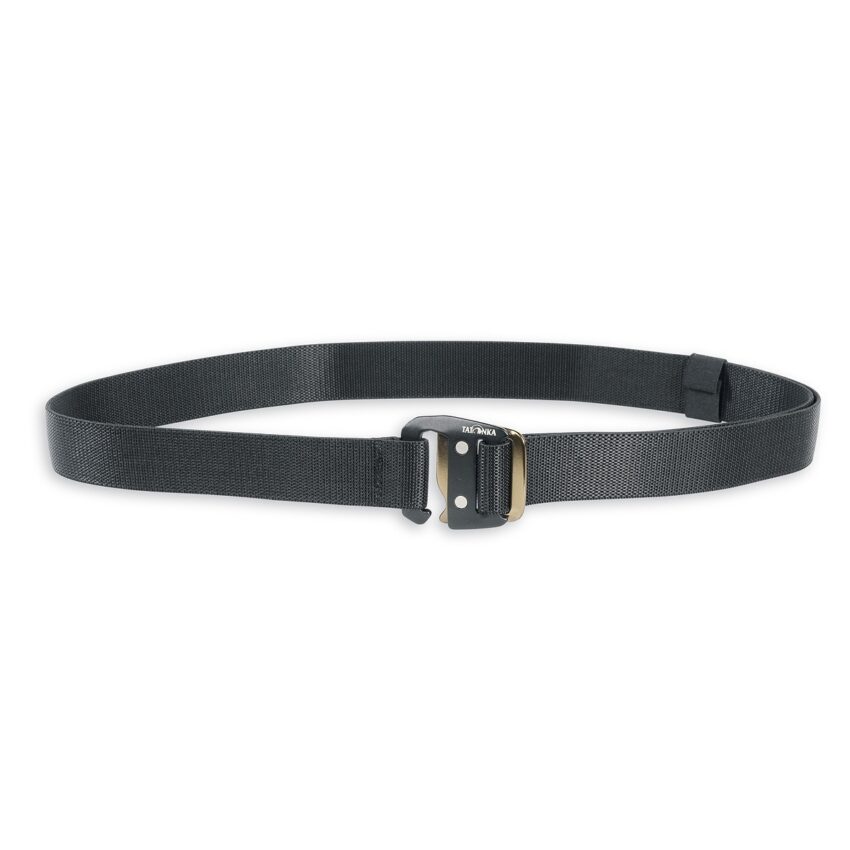 STRETCH BELT - Ceinture élastique Tatonka avec fermeture à crochet - 32 mm - Noir