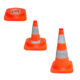 Cone pliable classe 2 - lumineux - 50cm_default