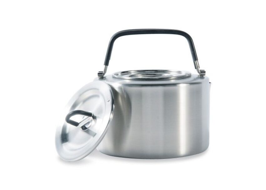 SCOUT SET - Poêle Tatonka avec poignée pliante - 1L - Acier inox