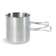 HANDLE MUG - Tasse graduée avec poignée pliante Tatonka - 600ml - Acier inox_default