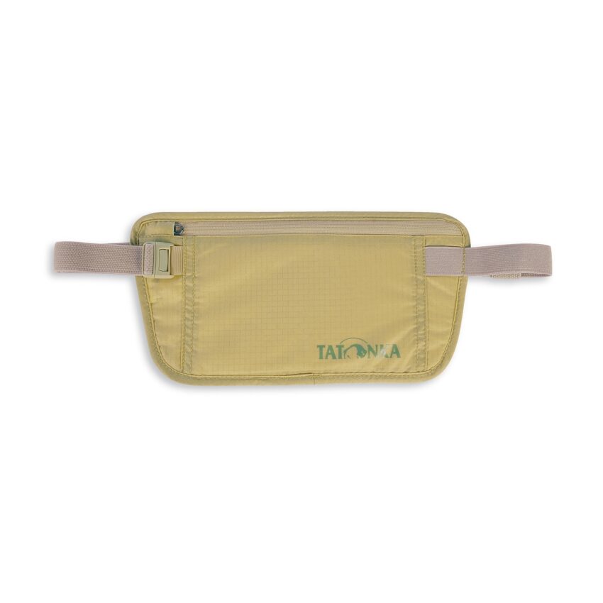 SKIN DOCUMENT BELT - Banane plate Tatonka pour documents officiels - Natural