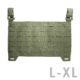 TT CARRIER PANEL LC - Panneau frontale MOLLE- Lasercut pour portes-plaques - Olive_default