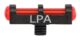 Guidon fibre optique rouge LPA