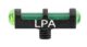 Guidon fibre optique vert LPA