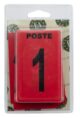 Lot de 27 plaques postes de chasse