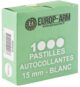 Pastilles autocollantes diam. 15 ou 19 mm