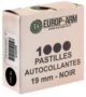 Pastilles autocollantes diam. 15 ou 19 mm