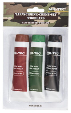 Set de 3 tubes de grimage camo