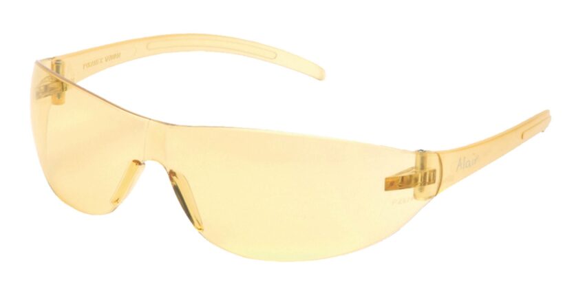 Lunettes de protection jaune