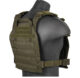 Gilet léger Plate carrier noir 1000D