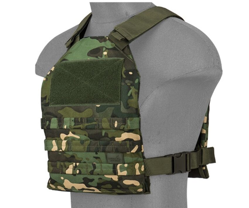 Gilet Standard Issue plate carrier 1000D Tropic Camo