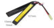 Batterie Lipo 7,4V 2000mAh 15C double stick