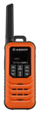 Pack 2 radios Albrecht Tectalk Float 2 PMR446 orange