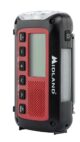 Radio Urgence Midland modèle ER250BT rouge avec technologie Bluetooth