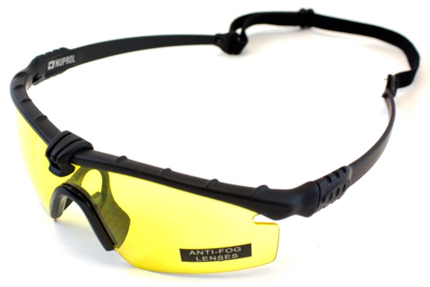 Lunettes Battle Pro Thermal Noir/Jaune - Nuprol