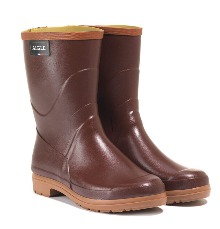 Aigle - Bottillon au chaussant universel Femme Bison L 2 Sureau