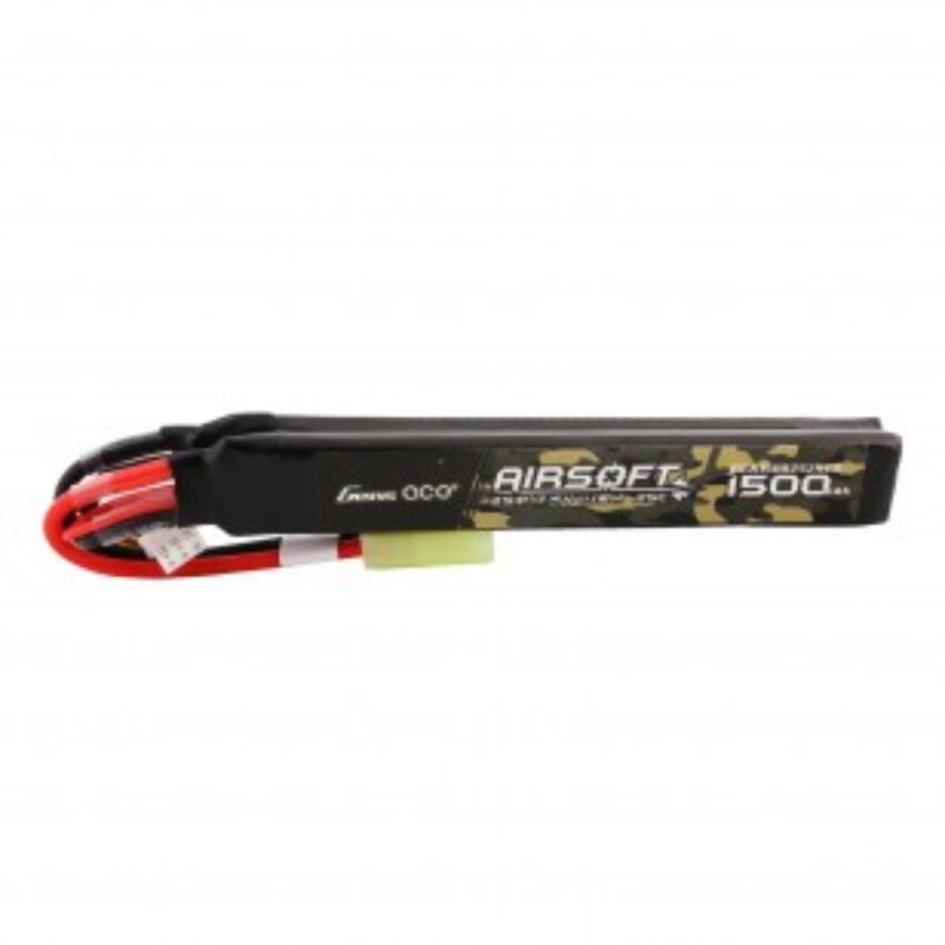 batterie Lipo 2S 7.4V 1500mAh 25C 2 sticks Genspow