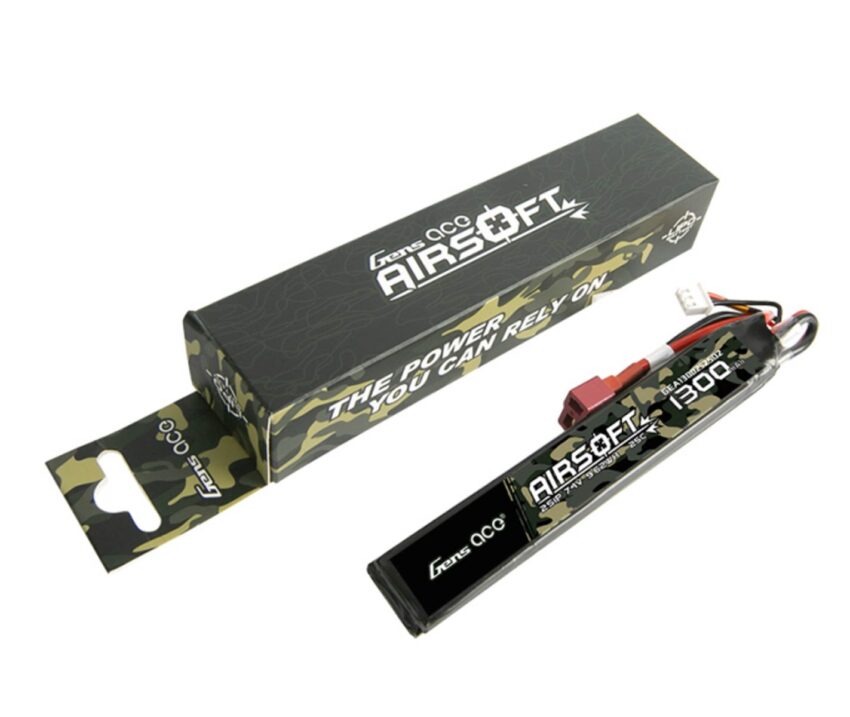 Batterie Lipo Gen Ace Lipo 7.4V 25C 1300mAh 2S1P