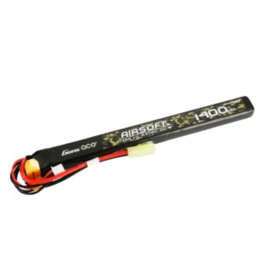 Batterie 11.1v 1400 mah 1 stick Tamiya Genspow