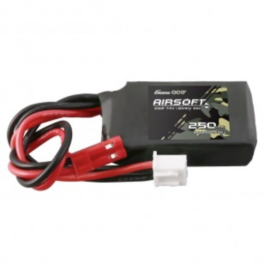 Batterie Lipo 7.4V 250mah 35C 1 élément Genspow