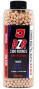 Billes Airsoft 6mm RZR 0.20g bouteilles 3500 bbs TRACER rouges_default