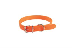 Collier fluo Orange PVC long 45 cm