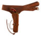 Ceinturon Confederation State  - 110 cm - Marquage CS + holster.