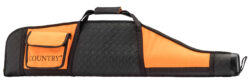 Fourreau orange/noir en cordura pour carabine avec lunette - ...