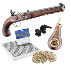 Pack Pistolet Kentucky à silex cal .45 + Accessoires