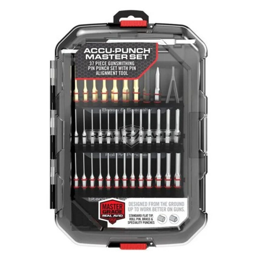 Set de chasse goupille REAL AVID 37 pièces