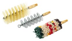 Set de trois brosses spirales pour armes à canon lisse