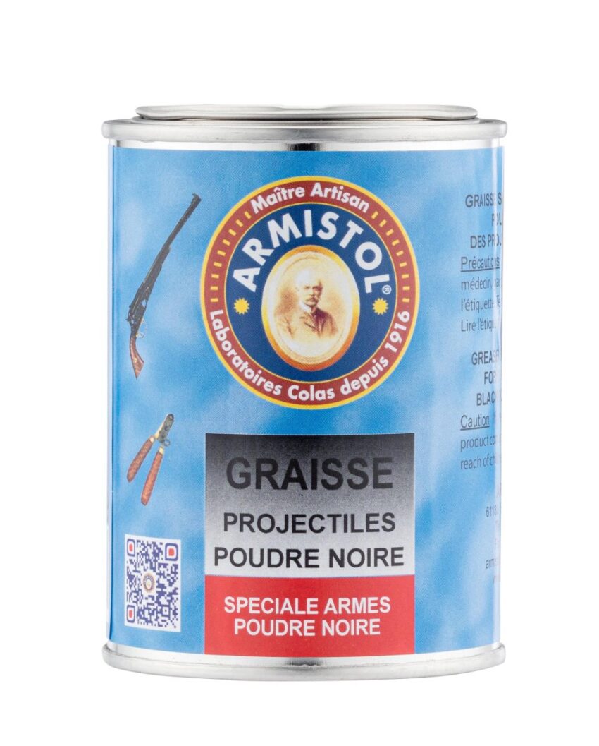 Graisse pour projectiles poudre noire