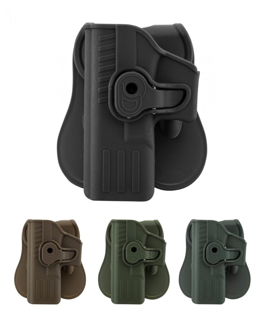 Holster rigide Quick Release pour Glock 17 Gaucher