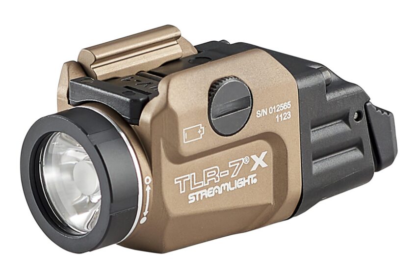 Lampe tactique Streamlight TLR-7 X USB - Switch haut et bas