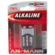 Pile alcaline 6LR61 9 volts - Ansmann