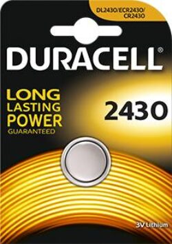 Pile CR2430 3 volts - Duracell