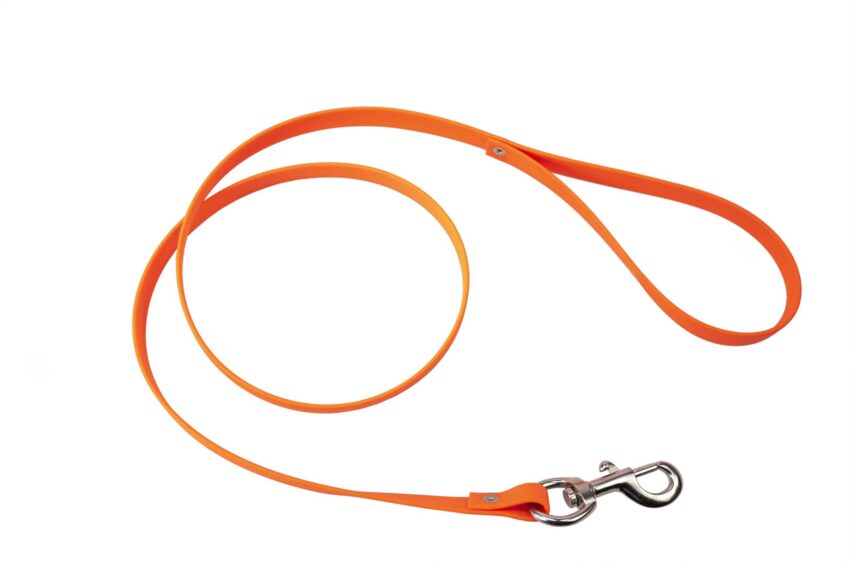 Laisse biothane 1,20 m x 19 mm Orange