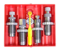 jeux de 4 outils carbure Deluxe pour calibres d'armes de poin...