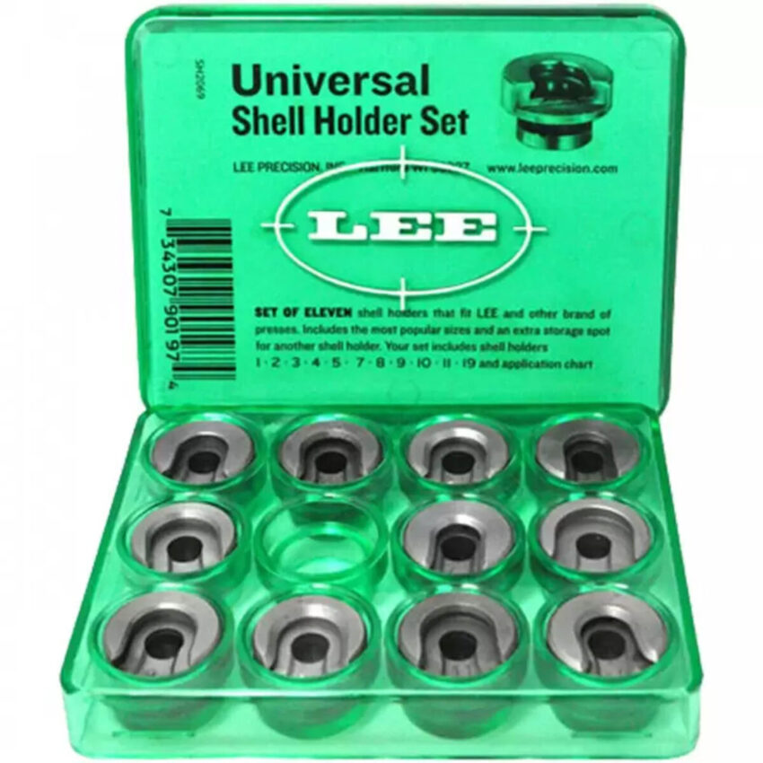 Lee Precision - Kit de 11 Shell Holders (support de douille) R-Type pour presse