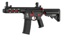 Réplique AEG LT-32 Hellion Noir/Rouge pack complet 1j