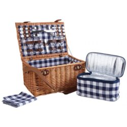 Valise pique-nique isotherme 4 personnes (porcelaine)