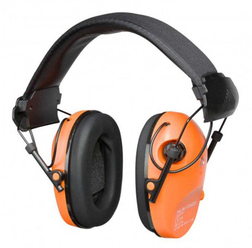 NUM'AXES - Casque antibruit électronique CAS1034 Orange