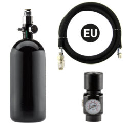 Pack complet EU bouteille 0,8L + preset + régulateur HPA + li...