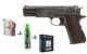 Pack de Noel réplique GBB AWC 1911 Molon Labe 1J + billes + cible + gaz_default