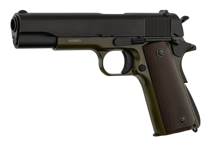 Réplique airsoft KJ Works 1911 gaz metal