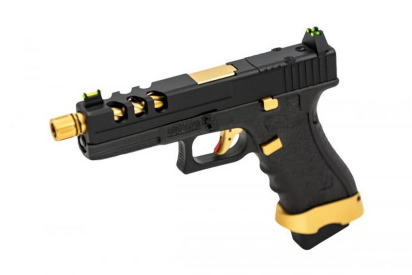 Réplique GBB VORSK EU7 Tactical Gold match