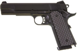 Réplique airsoft GBB 1911 MEU Raven full metal gaz noir 1,0J