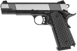 Réplique airsoft GBB 1911 MEU Raven full metal gaz Silver 1,0J