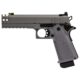 Réplique airsoft pistolet GBB Raven Hi-Capa Hex-Comp Gris